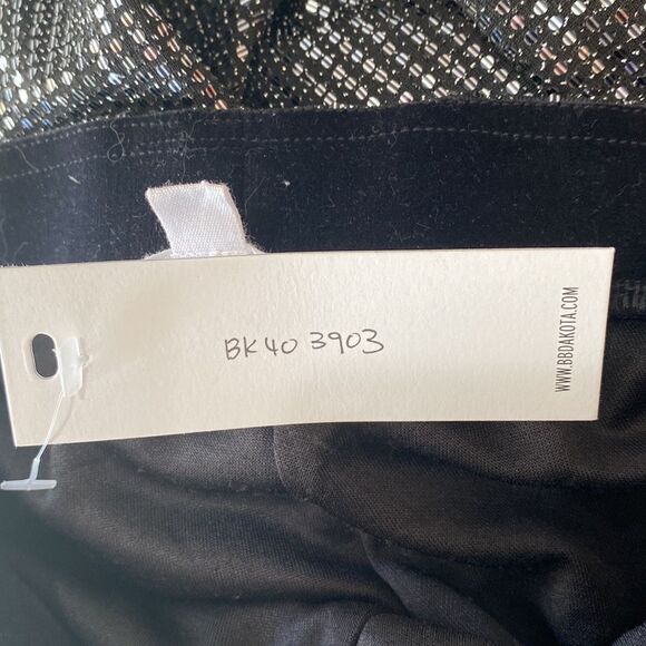 BB DAKOTA by Steve Madden BK 403903 black background silver shimmer sequins - Picture 5 of 5